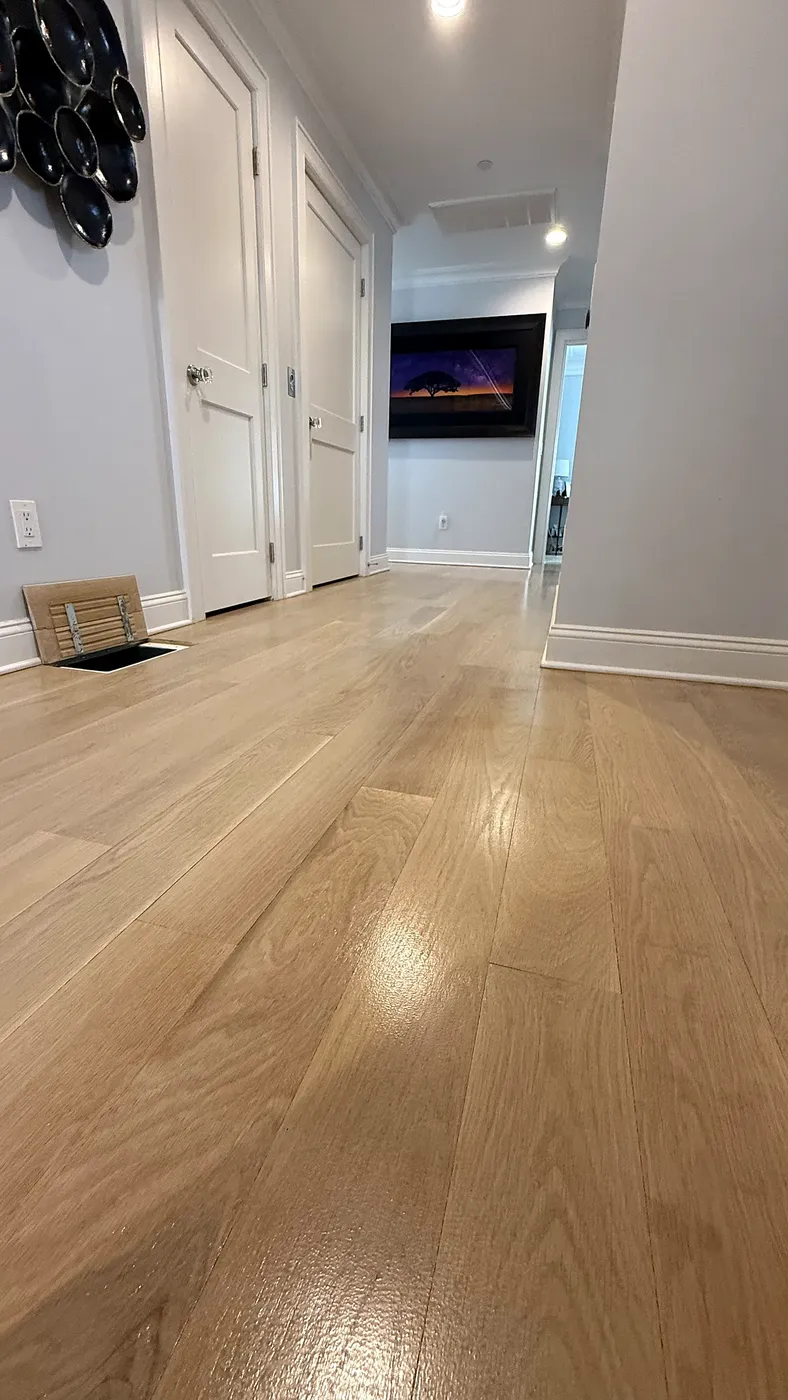 Light Oak Hallway Flooring