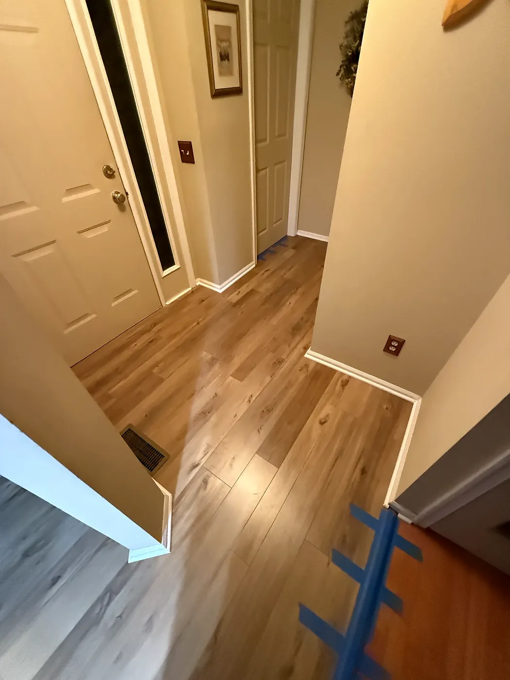 Wood-Look LVP Entryway