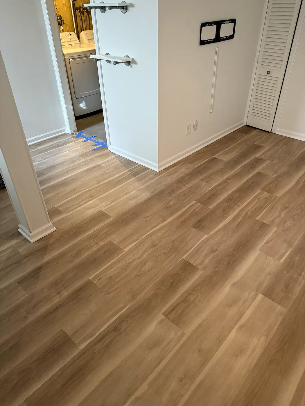 Walnut LVP Hallway